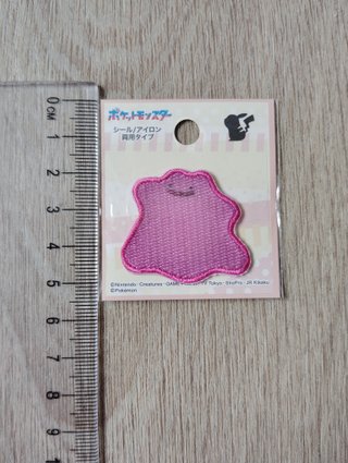 Parche Bordado Pokémon Ditto (Metamon)