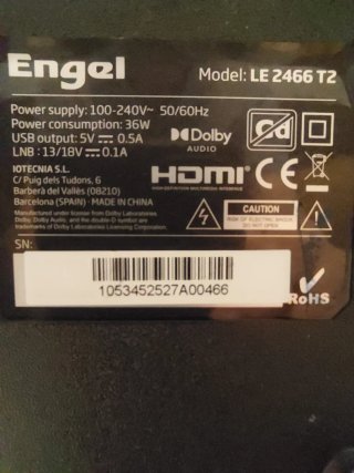 Televisor Engel 24 LED