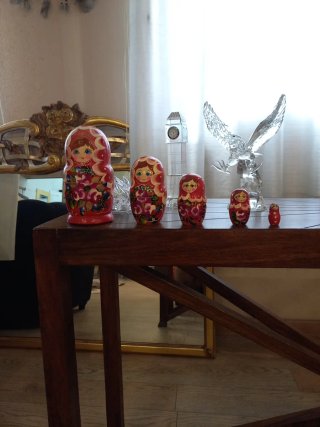 Matrioska in legno 5 pezzi