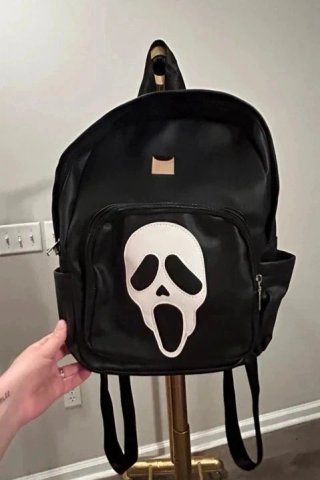 Mini Mochila Spooky Cara Fantasma
