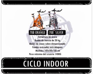 Bicicleta Spinning Indoor Dreamgym DG 708 Silver