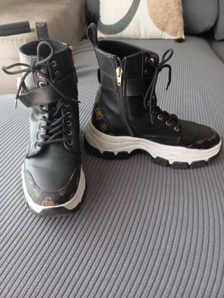 Botines Deportivos Guess Negros Talla 38