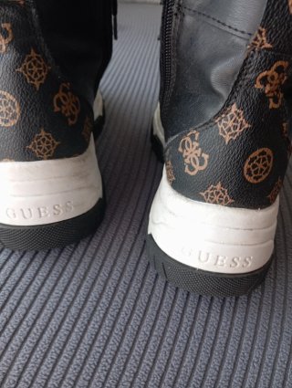 Botines Deportivos Guess Negros Talla 38
