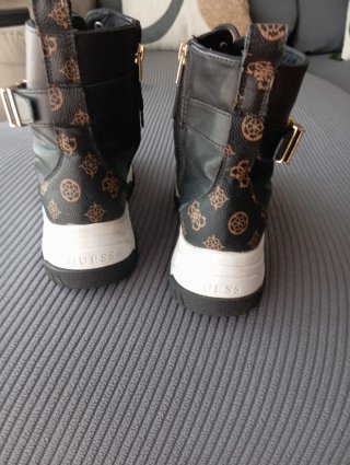 Botines Deportivos Guess Negros Talla 38