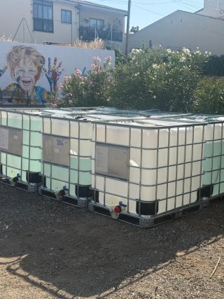 Depósito de agua IBC 1000L