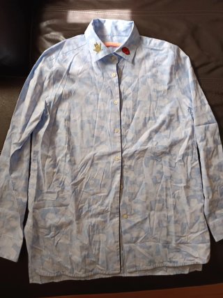 Camisa Vilagallo Azul Talla 40