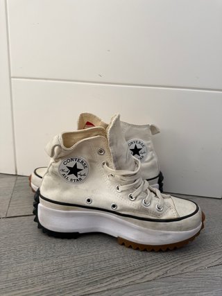 Converse All Star Plataforma Blancas