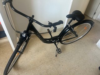 Bicicleta de paseo Clásica Denver Weg Negra