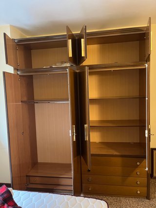 Conjunto Muebles Habitación Matrimonio Madera