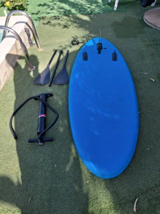 Tabla de Paddle Surf Boudi Azul hinchable