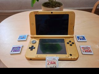 Nintendo 3DS XL Edicion Zelda + Pokémon + 5 Juegos