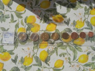 Tira monedas euro Portugal 2005 SC