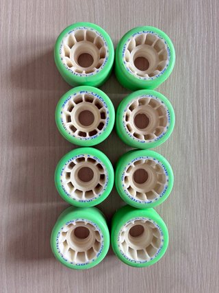 Set 8 Ruote Pattini Roll Line Fluido