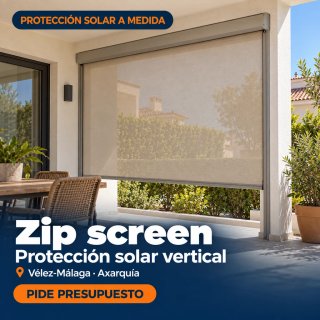Zip screen – toldo vertical antiviento