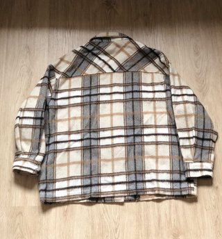 Sobrecamisa Zara cuadros Talla L