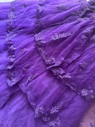 Vestido de Fiesta o Quinceañera Morado