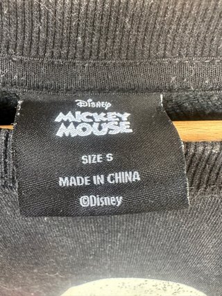 Chándal de Mickey Mouse Negro