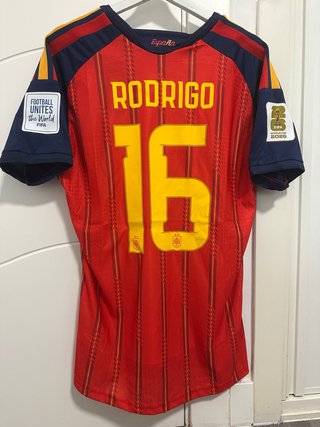 Camiseta España Mundial 2026 Rodrigo 16