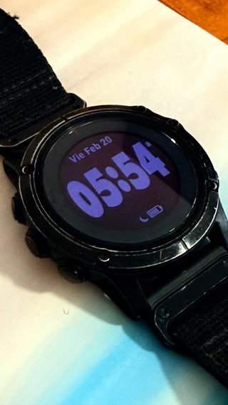 Garmin Fenix 5X Plus GPS + Correa Nylon Negra