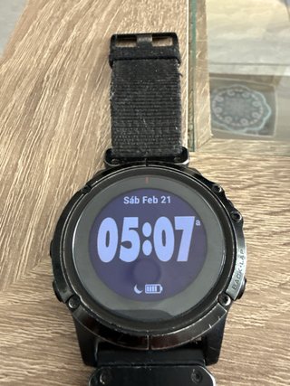 Garmin Fenix 5X Plus GPS + Correa Nylon Negra
