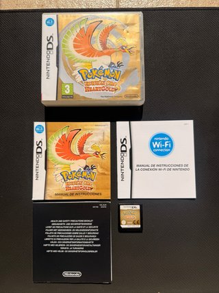 Pokémon Oro HeartGold (Nintendo DS) Completo 🇪🇸