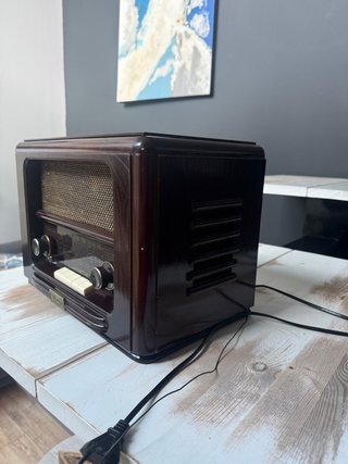Radio Vintage Marrón