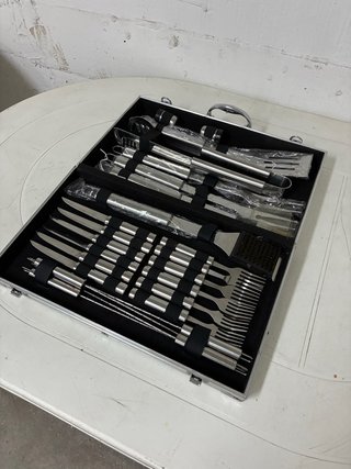 Set Barbacoa Maletín Aluminio *NUEVO*