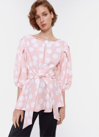 Camisa de lunares Uterqüe