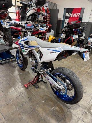 TM 125 Supermotard Azul/Blanco