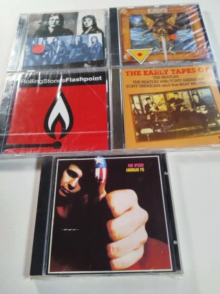 Lote 5 CDs Rock NUEVOS