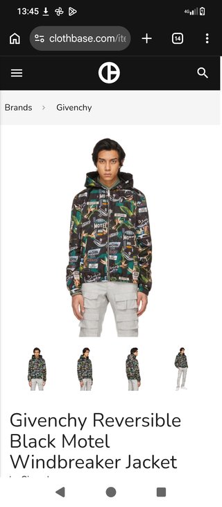Cazadora Reversible Givenchy Hubert's Motel