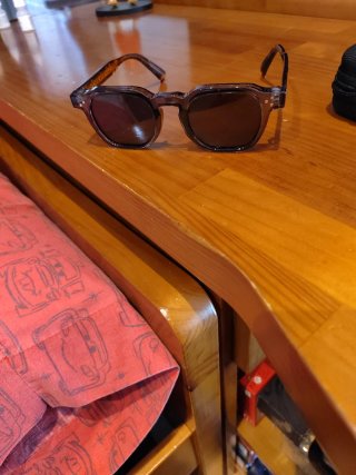 Gafas de Sol con Montura Transparente