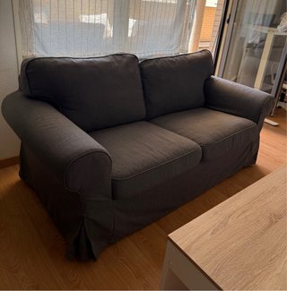 Sofá 2 Plazas Ektorp Ikea Gris