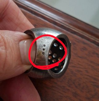 Anillo Plata y Oro con Circonitas