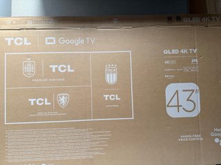 TV TCL 43C645 QLED 4K