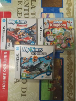 Set 3 Giochi My Sims per Nintendo DS
