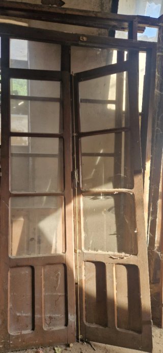 5 Balconeras Madera Pino con Marcos