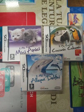 Set 3 Giochi Il Mio Cucciolo Nintendo DS