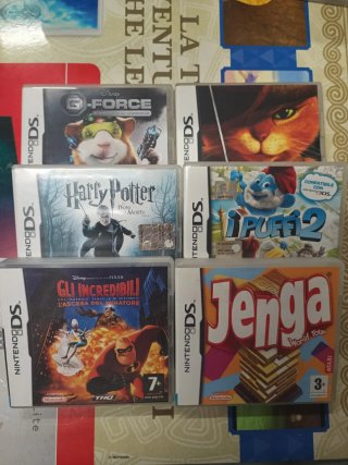 Set 6 Giochi Nintendo DS