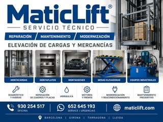 Reparacion y mantenimiento de montacargas