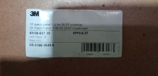 Panel de conexión 19 3M ECO SPP3-E-2T-M 1U