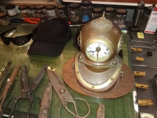 Reloj Escafandra Bronce