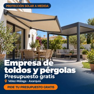 Empresa de toldos y pérgolas – presupuesto gratis