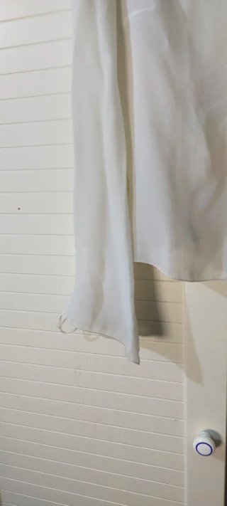 Camisa Vintage Blanca con Volantes
