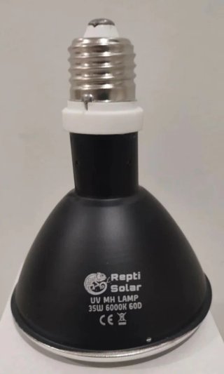 Lámpara Repti Solar UV MH 35W 6000K