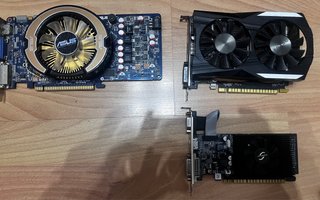 Lote Tarjetas Gráficas para Reparar