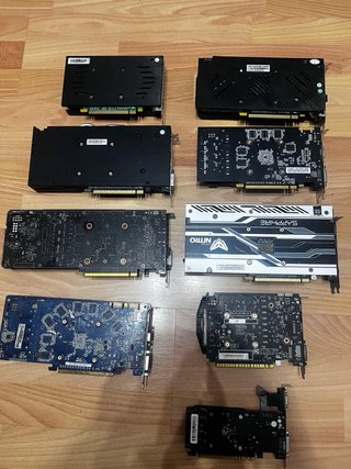 Lote Tarjetas Gráficas para Reparar