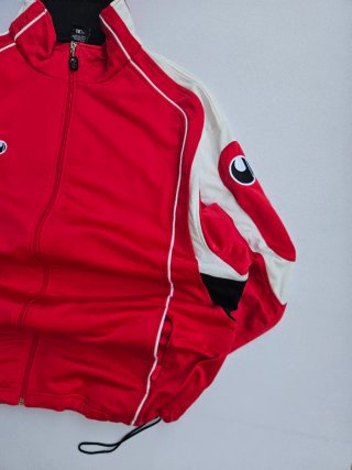 Casaco Desportivo Vintage Uhlsport Vermelho/Branco