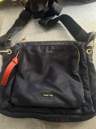 Bolso Parfois negro y naranja