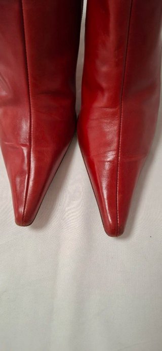 Botines piel tacón Zara Talla 40